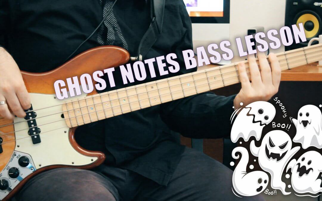 Ghost (dead) Notes on Bass Lesson