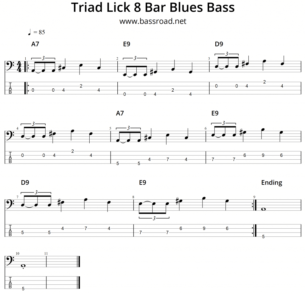 good bass licks